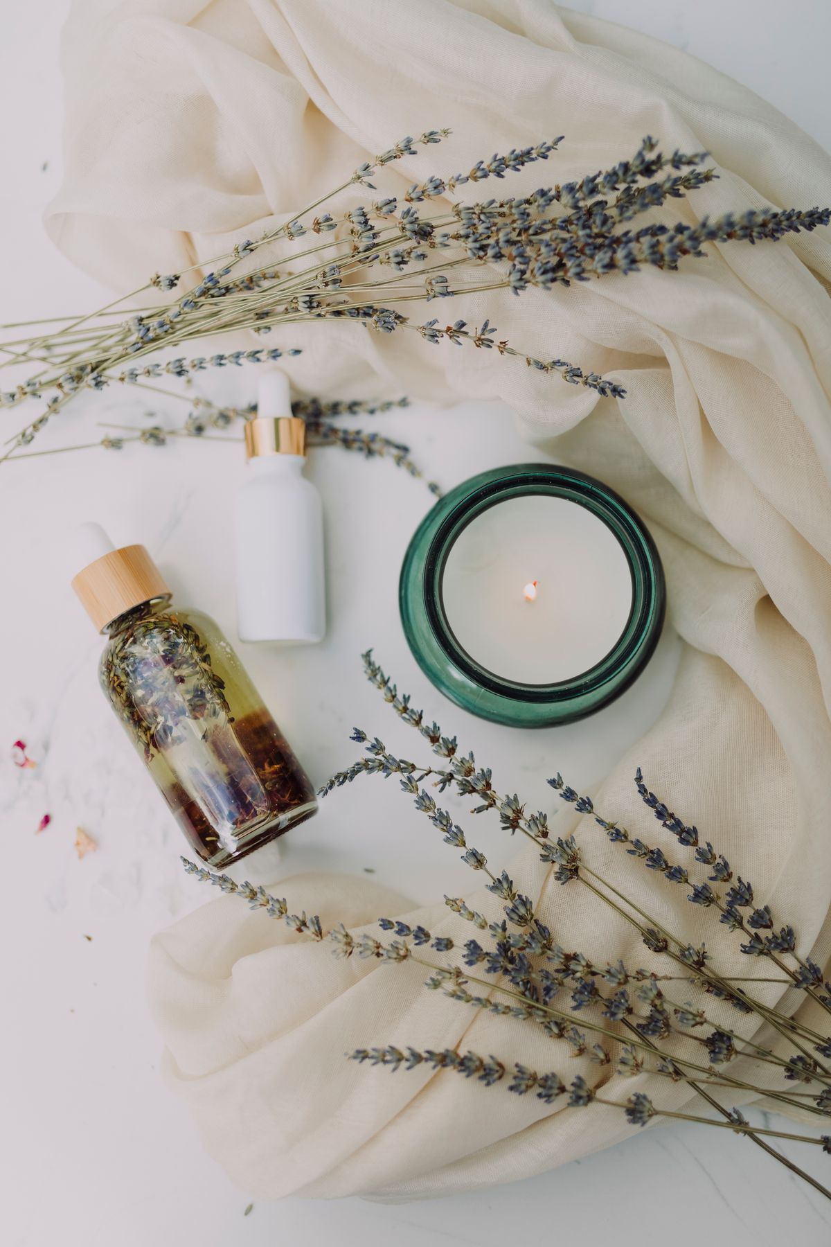 Calm spa studio atmosphere